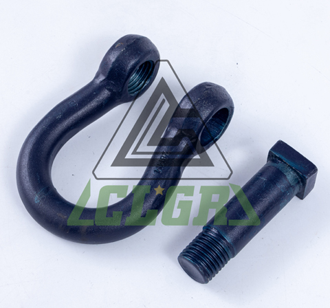 CLGR® Bow Shackle with Square Head Pin for Trawling