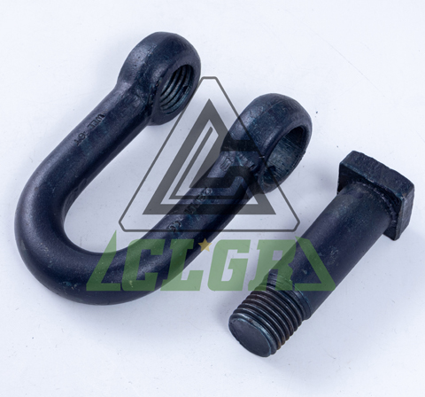 CLGR® Chain Shackle with Square Head Pin US Type for Trawling