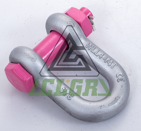 clgr® high tensile bolt type chain shackle u