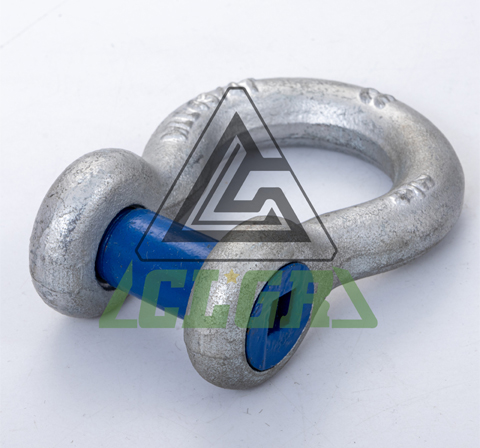 CLGR® High Tensile Bow Shackle with Square Sunken Head Pin for Trawling