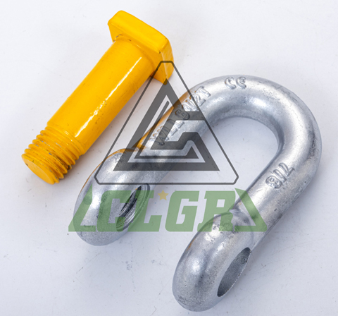 CLGR® High Tensile Chain Shackle Square Head Pin- China Supplier