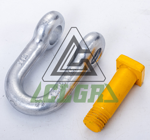 CLGR® High Tensile Chain Shackle Square Head Pin- China Supplier
