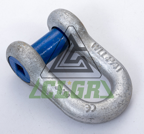 CLGR® High Tensile Chain Shackle with Square Sunken Head Pin Trawling