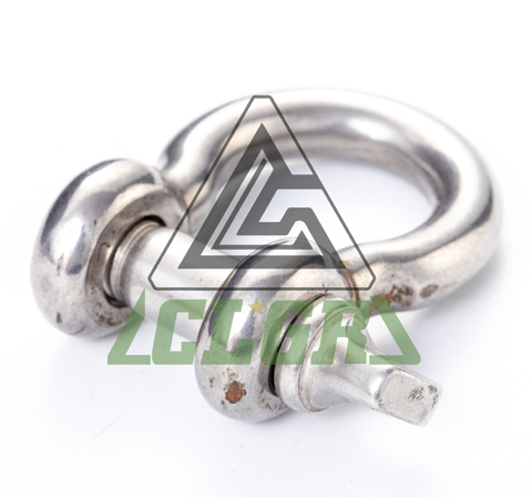 CLGR® Stainless Steel Anchor Shackle with Screw Pin European Type for Trawling