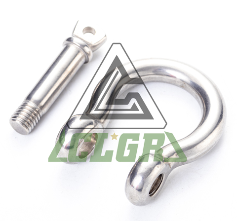 CLGR® Stainless Steel Anchor Shackle with Screw Pin European Type for Trawling