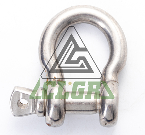 CLGR® Stainless Steel Anchor Shackle with Screw Pin European Type for Trawling