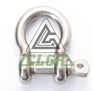CLGR® Stainless Steel Anchor Shackle with Screw Pin European Type for Trawling