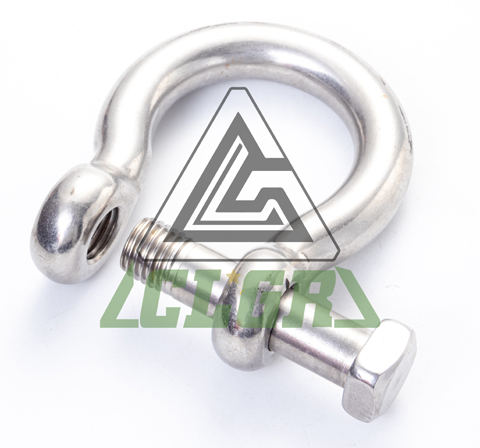 CLGR® Stainless Steel Bow Shackle Captive Square Head Pin- European Type