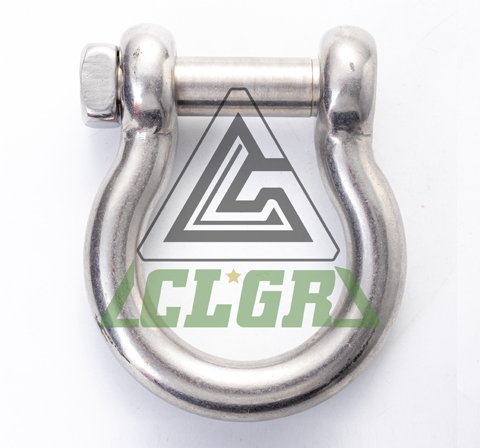 CLGR® Stainless Steel Bow Shackle Captive Square Head Pin- European Type