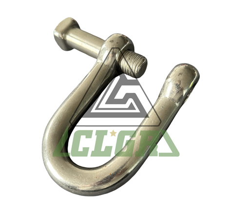 CLGR® Stainless Steel D Shackle Captive Square Head Pin- European Type