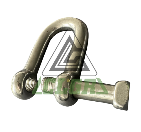 CLGR® Stainless Steel D Shackle Captive Square Head Pin- European Type