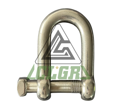 CLGR® Stainless Steel D Shackle Captive Square Head Pin- European Type