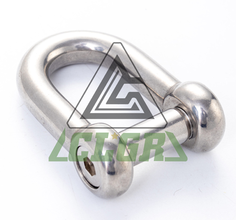 CLGR® Stainless Steel D Shackle with Hexagon Socket Pin – European Type