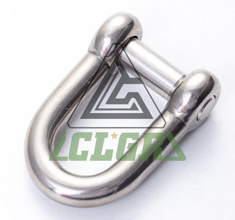 CLGR® Stainless Steel D Shackle with Hexagon Socket Pin – European Type