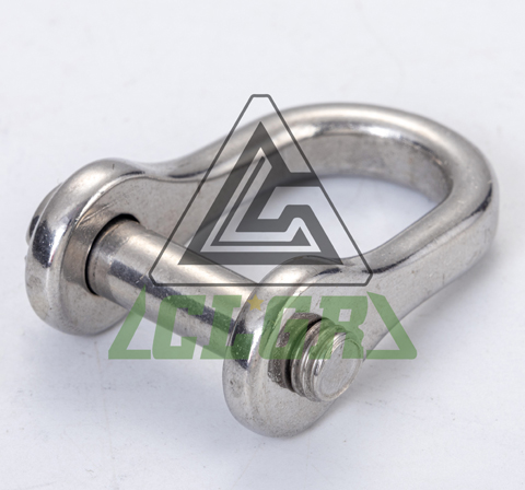 CLGR® Stainless Steel D Shackles with Countersunk Slotted Pin – European Type