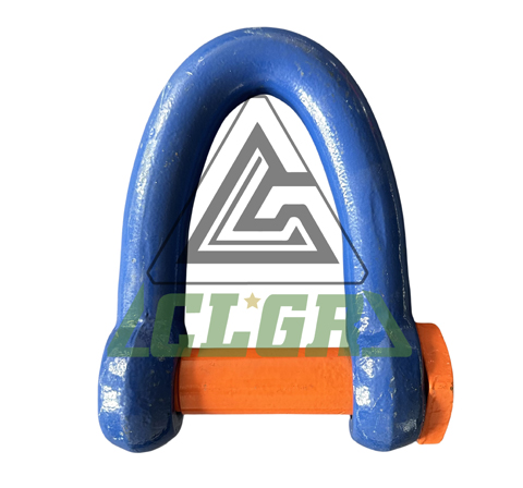 CLGR® Trawling Shackle V Type Blue Painted with Square Head Pin & China Supply