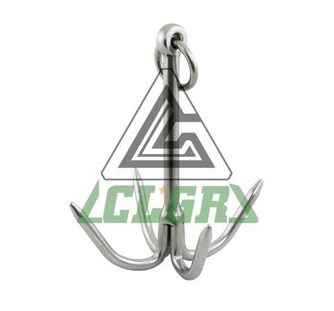 CLGR® Stainless Steel Four Prong Grapnel Anchor Company