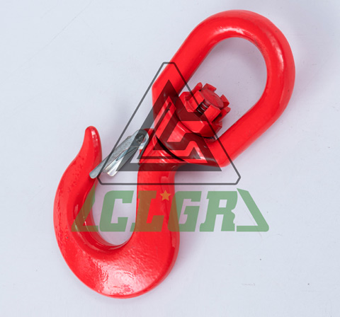 CLGR® Alloy Grade 80 Swivel Safety Hook with Latch Exporter
