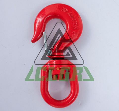 CLGR® Alloy Grade 80 Swivel Safety Hook with Latch Function
