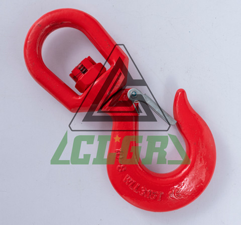 CLGR® Alloy Grade 80 Swivel Safety Hook with Latch Factories