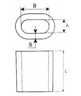 Specifications of CLGR® DIN 3093 Aluminium Ferrules EN 13411-3 Specifications of CLGR® DIN 3093 Aluminium Ferrules EN 13411-3