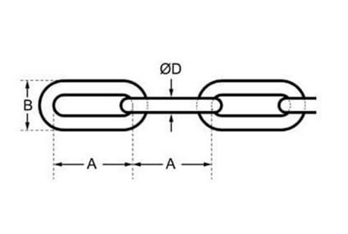 Specifications of CLGR® DIN763 Stainless Steel Long Link Chain