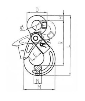 Specifications of CLGR® G100 Eye Safety Hook Specifications of CLGR® G100 Eye Safety Hook