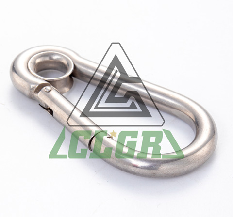 CLGR® Galvanized Carabine Snap Hook with Eyelet DIN5299 Form A Manufacturers