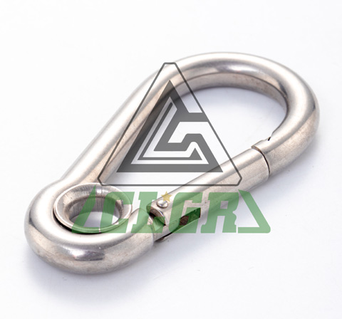 CLGR® Galvanized Carabine Snap Hook with Eyelet DIN5299 Form A Exporter