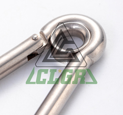 CLGR® Galvanized Carabine Snap Hook with Eyelet DIN5299 Form A Factory