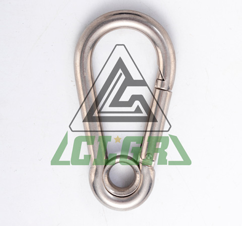 CLGR® Galvanized Carabine Snap Hook with Eyelet DIN5299 Form A Wholesale Suppliers
