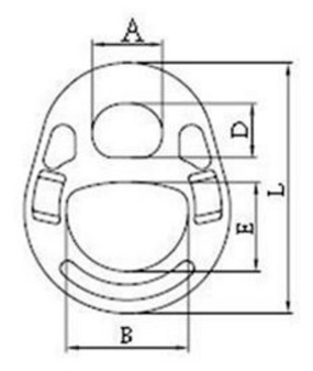 Specifications of CLGR® Grade 80 Viking Kelly's Eye EVR Alloy Steel 15T/20T-Trawling Gear Specifications of CLGR® Grade 80 Viking Kelly's Eye EVR Alloy Steel 15T/20T-Trawling Gear