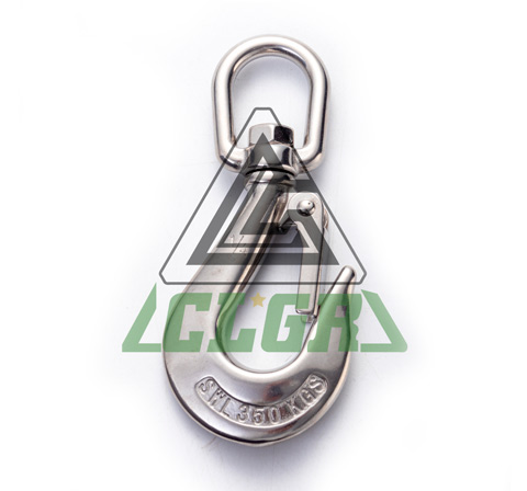 CLGR® Stainless Steel Swivel Eye Hook with Latch in China