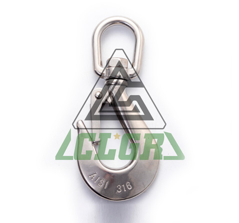 CLGR® Stainless Steel Swivel Eye Hook with Latch Manufacturer