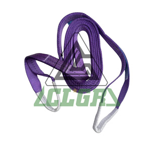 CLGR® 1 Ton Duplex Violet Flat Webbing Lifting Slings