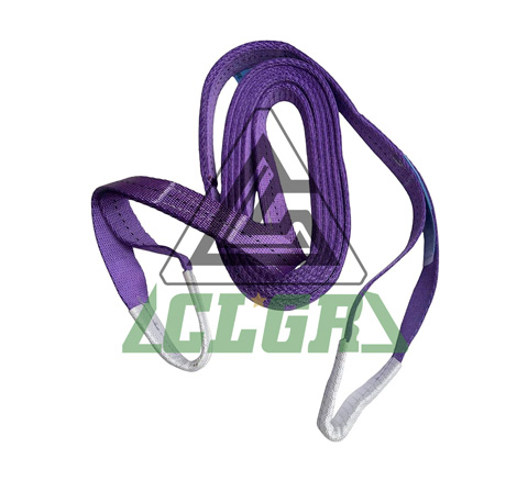 CLGR® 1 Ton Duplex Violet Flat Webbing Lifting Slings Manufacturers