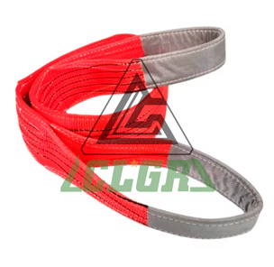 CLGR® 5 Ton Polyester Duplex Red Flat Webbing Lifting Slings