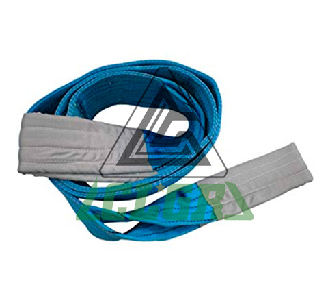 CLGR® 8 Ton Polyester Duplex Blue Flat Webbing Lifting Slings in China