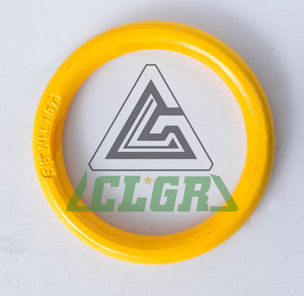 CLGR® G80 Forged Alloy Round Ring Yellow Painted