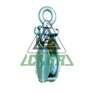 CLGR® Galvanized Snatch Block with Eye for Manila Rope