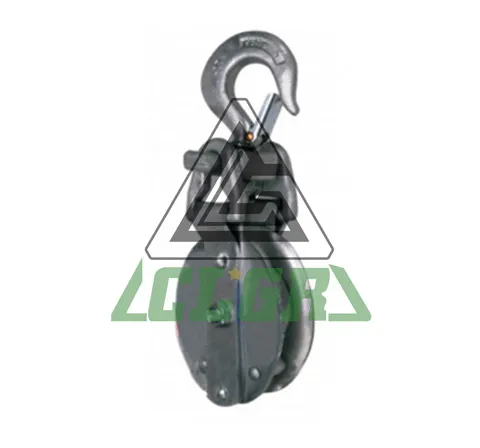 CLGR® Snatch Block with Hook Self-Locking for Manila Rope Wholesale Manufacturer
