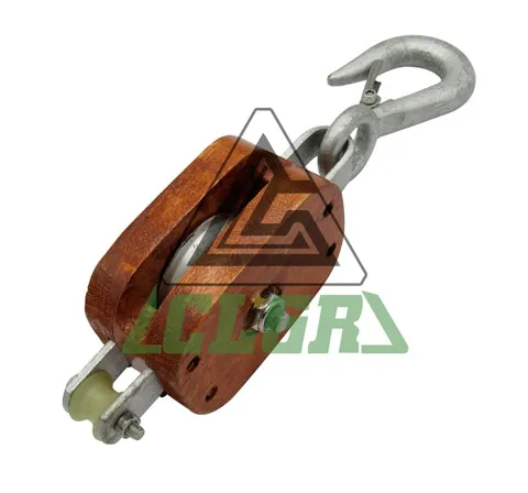 CLGR® Regular Wood Shell Block with Hook Single Sheave Price