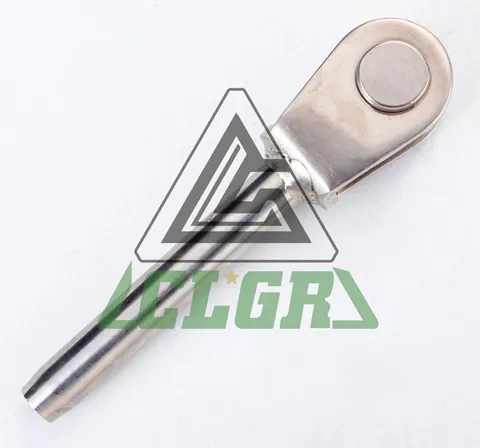 clgr stainless steel swage jaw terminals for trawling uses