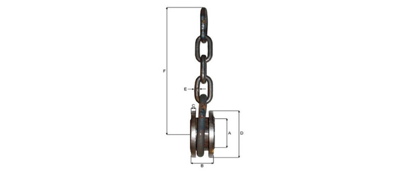 Specifications of CLGR® Chain Toggle Heavy Type Welded Steel