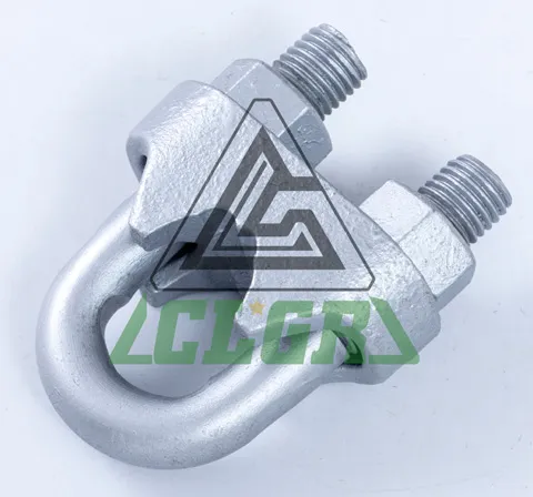 clgr din 741 malleable wire rope clips galvanized design