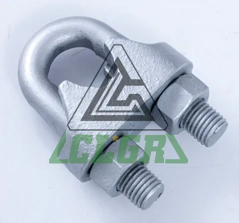 clgr din 741 malleable wire rope clips galvanized for sale
