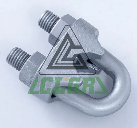 clgr din 741 malleable wire rope clips galvanized material