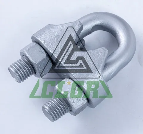clgr din 741 malleable wire rope clips galvanized quality