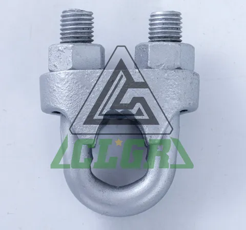 clgr din 741 malleable wire rope clips galvanized supplier