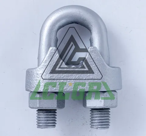 clgr din 741 malleable wire rope clips galvanized wholesale manufacturer